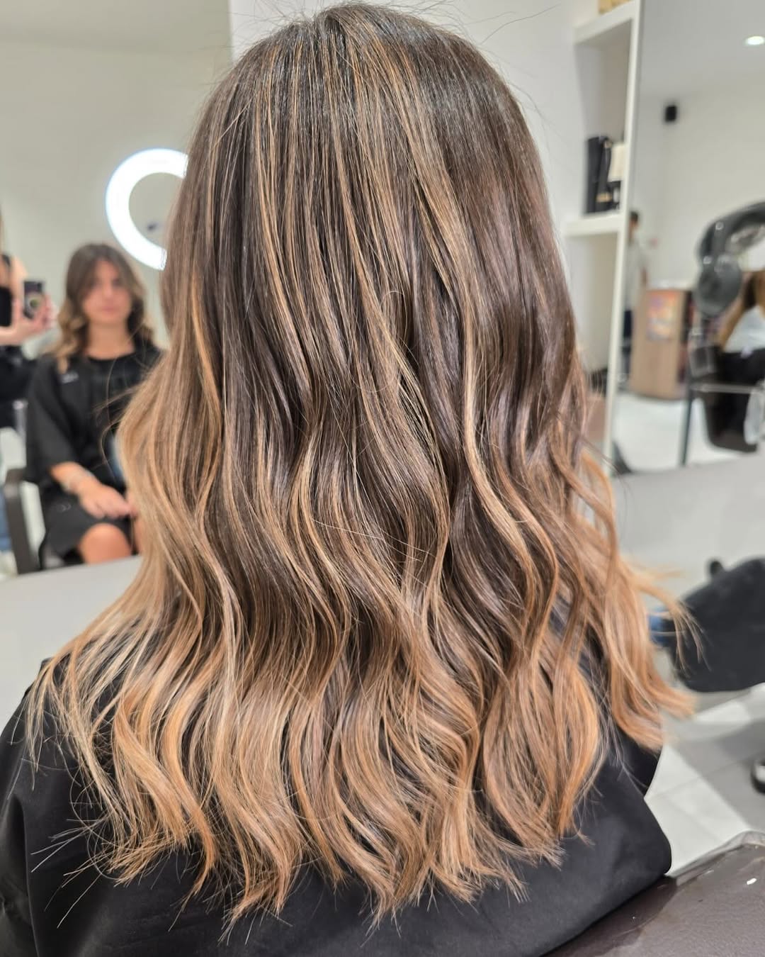 Balayage biondo miele